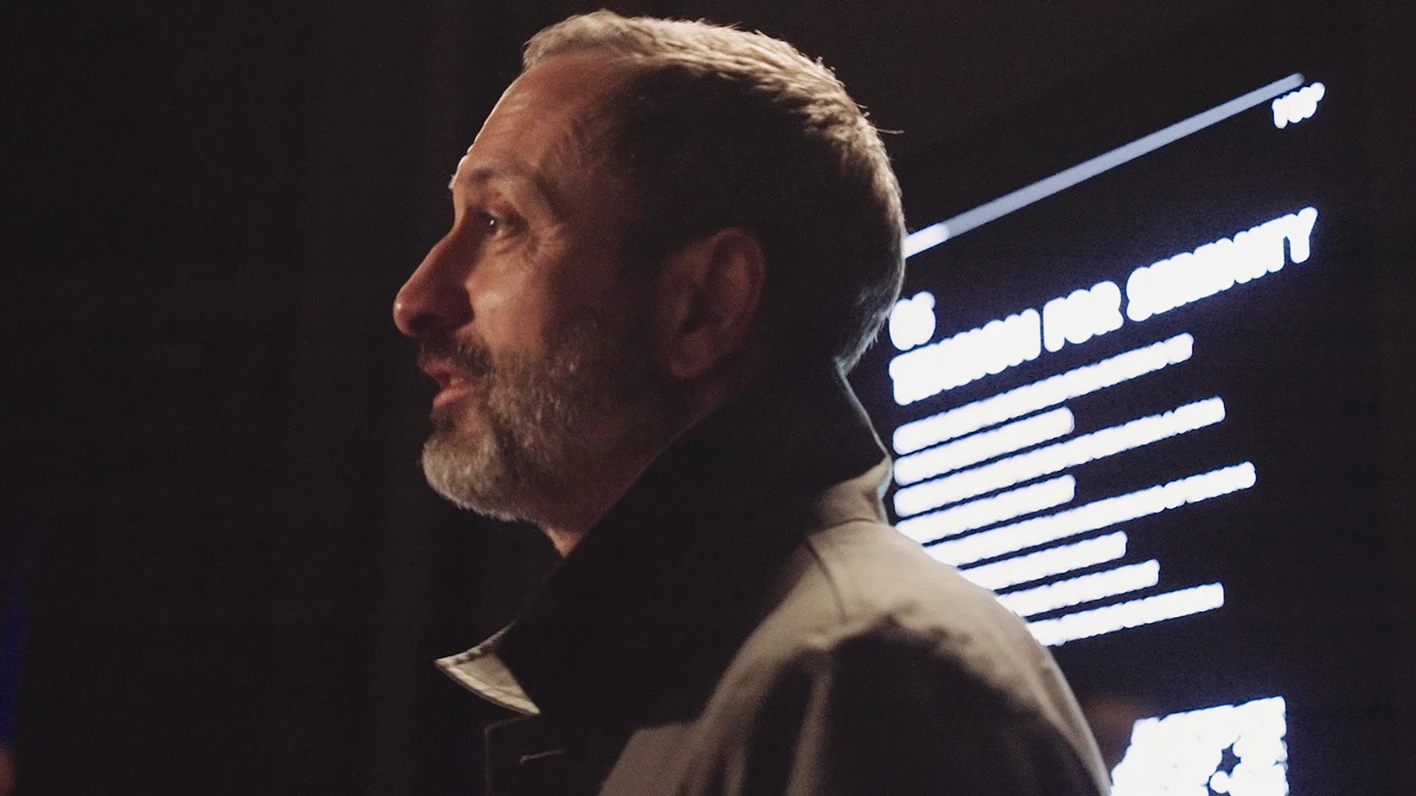 Side view of Karim Habib, Kia Vice President.