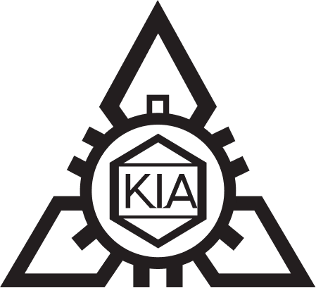 1944년부터 1964년까지 사용된 기아 초기 삼각형 엠블럼 로고 이미지