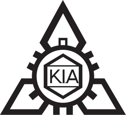 1944년부터 1964년까지 사용된 기아 초기 삼각형 엠블럼 로고 이미지