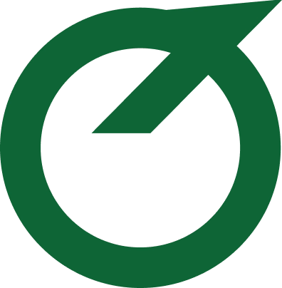 1964년부터 1986년까지 사용된 기아 녹색 원형 로고 이미지