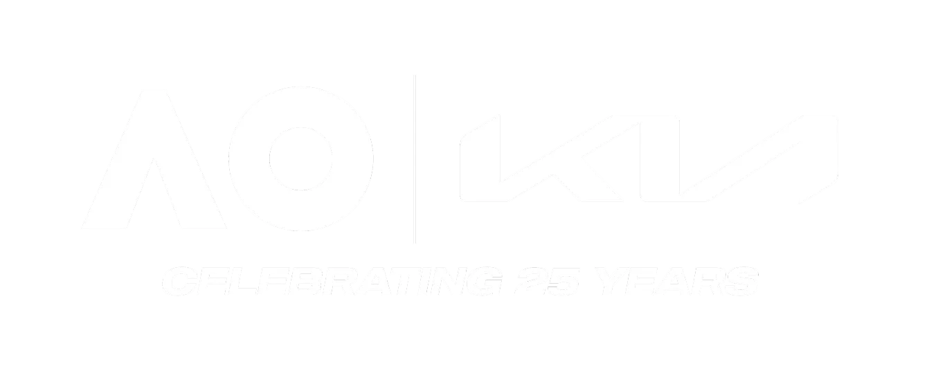 AO × Kia 25주년 로고