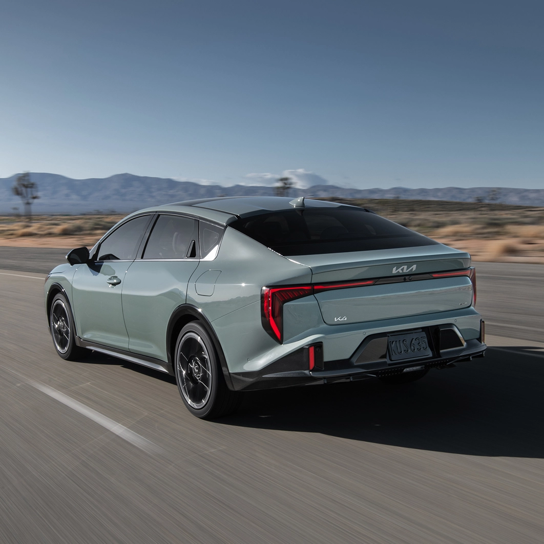 2025 Kia K4 driving image