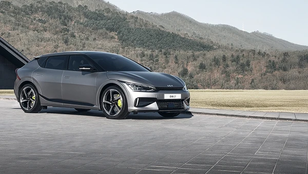 Kia EV6 GT parked on the road