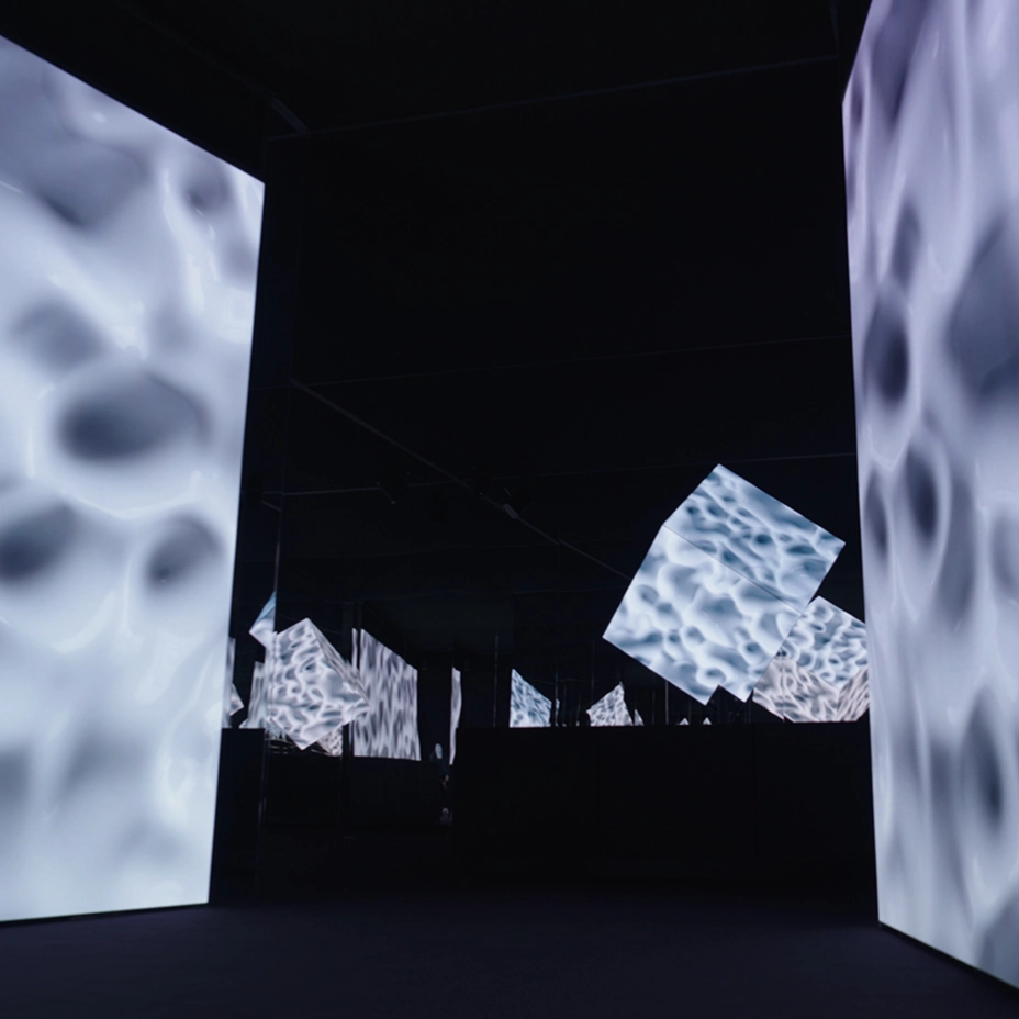 '23 exhibition space of 'Opposites United' – Technology for Life