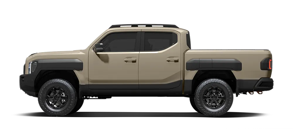 기아 타스만 픽업트럭 차량 측면 이미지