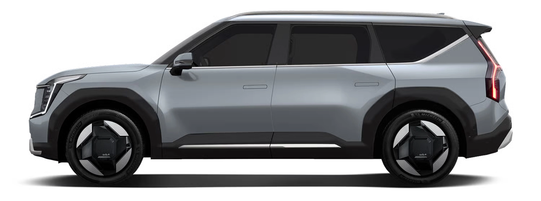 기아 EV9 측면 외관 이미지