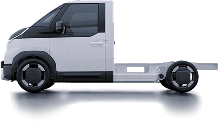 플랫폼 차량 섀시와 차체 구조 이미지