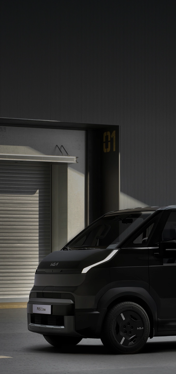 E-GMP.S 플랫폼 기반 PBV 차량 안전 테스트 이미지