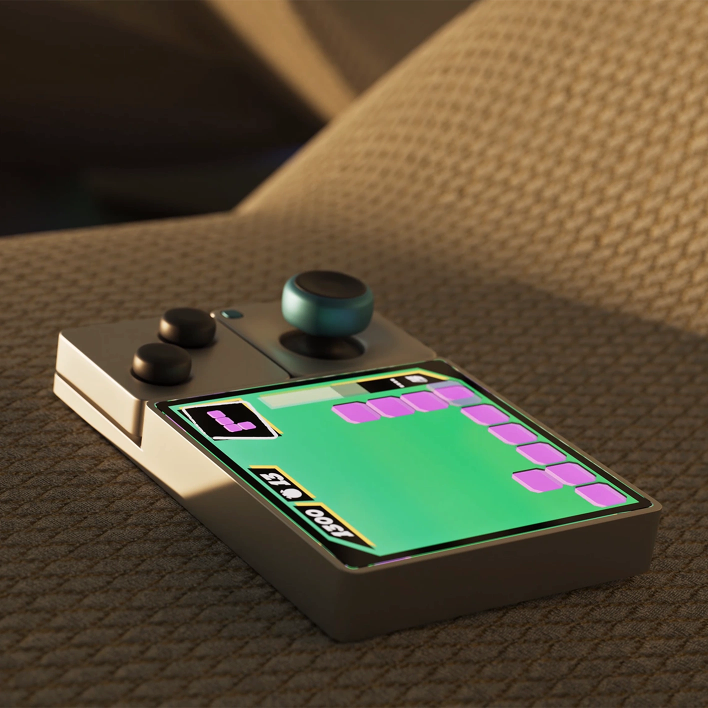 기아 비전 메타투리스모 콘셉트카 Add-Gear 게임 컨트롤러 인터페이스 이미지