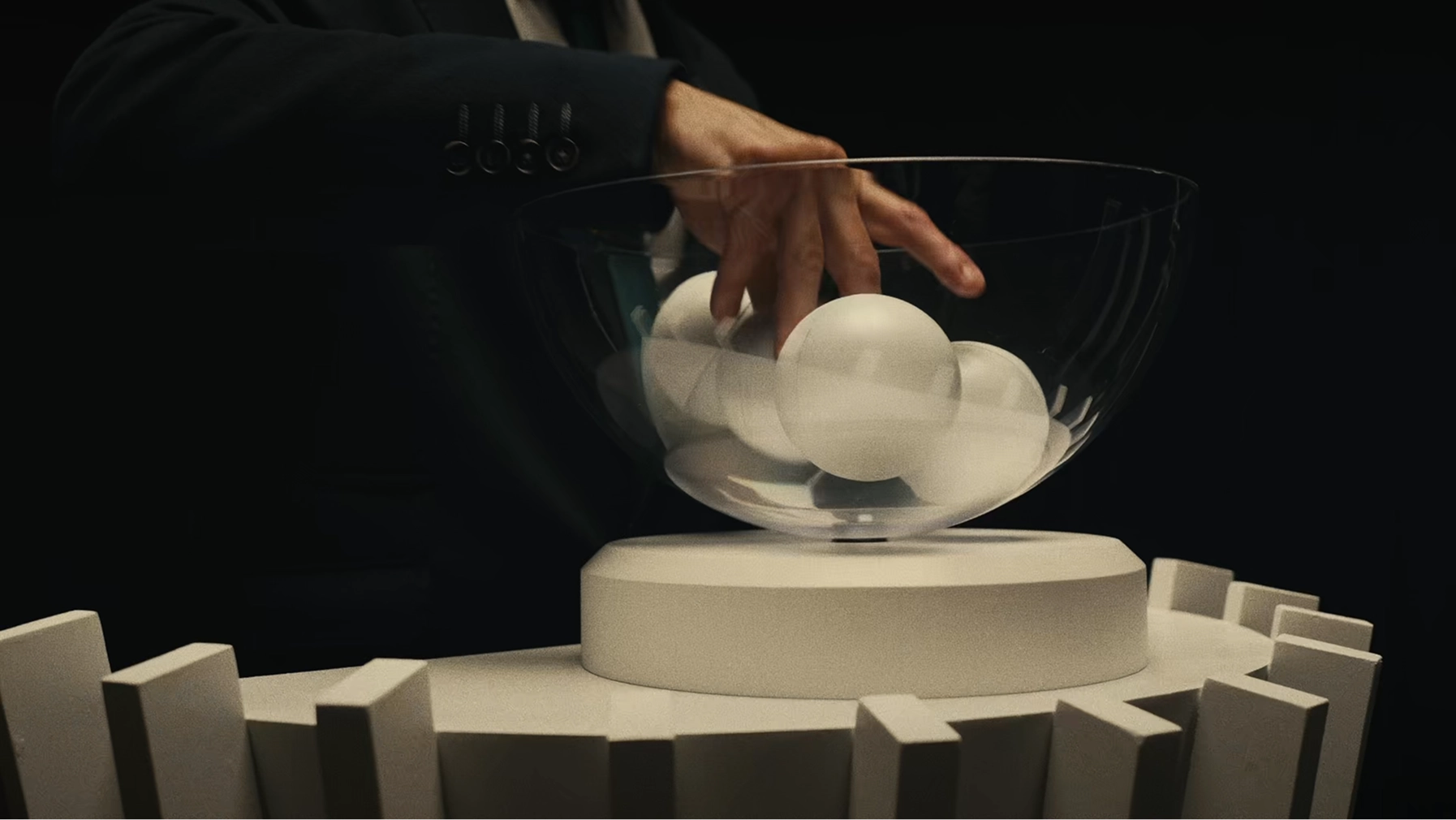 Draw ceremony symbolizing the selection of the OMBC, the 49th team of the FIFA World Cup 2026