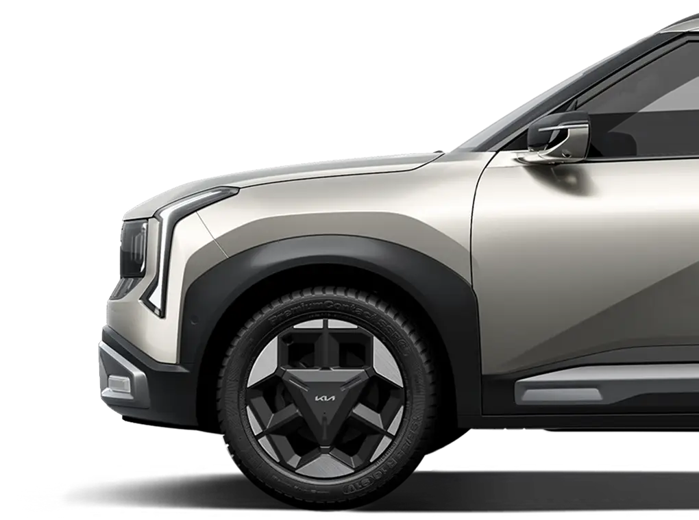 아이보리 실버 컬러 셀토스의 측면