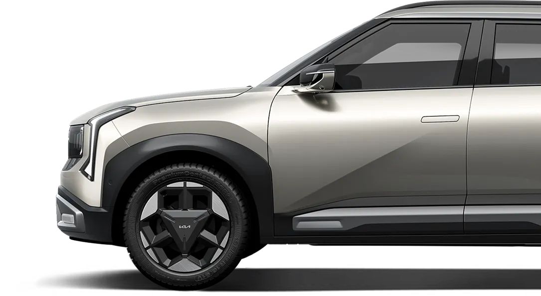 아이보리 실버 컬러 셀토스의 측면