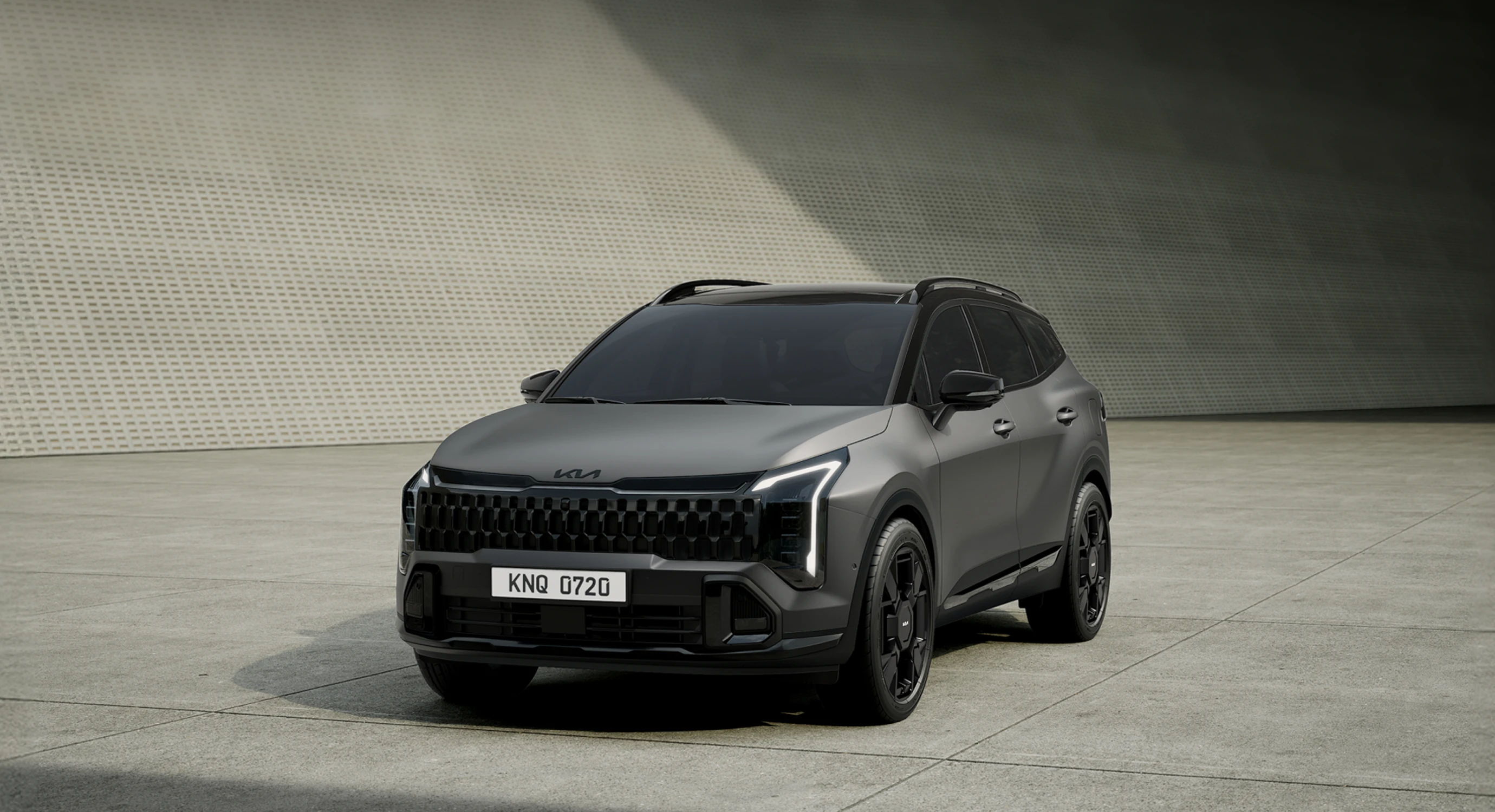 5세대 기아 스포티지 전측면 외관 이미지