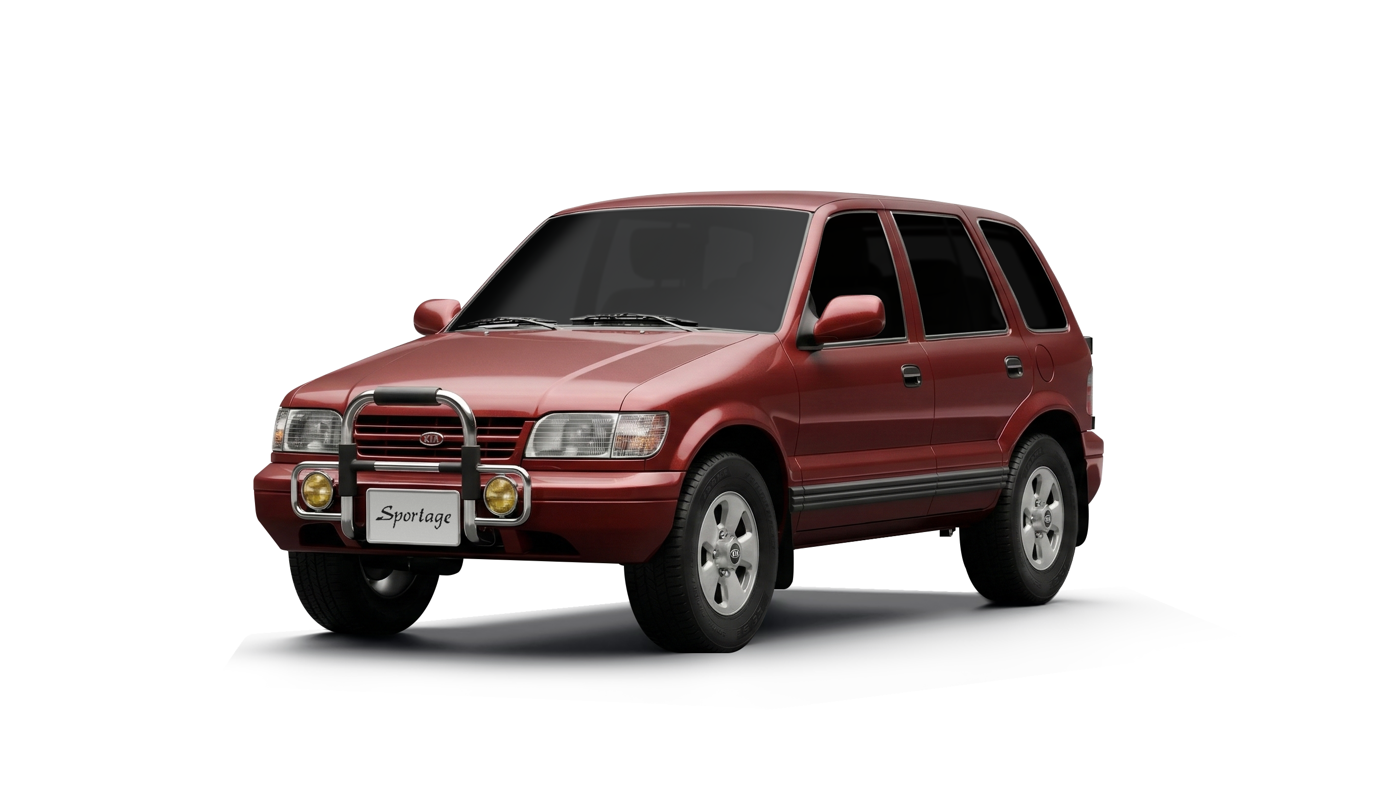 1세대 기아 스포티지 전측면 외관 이미지