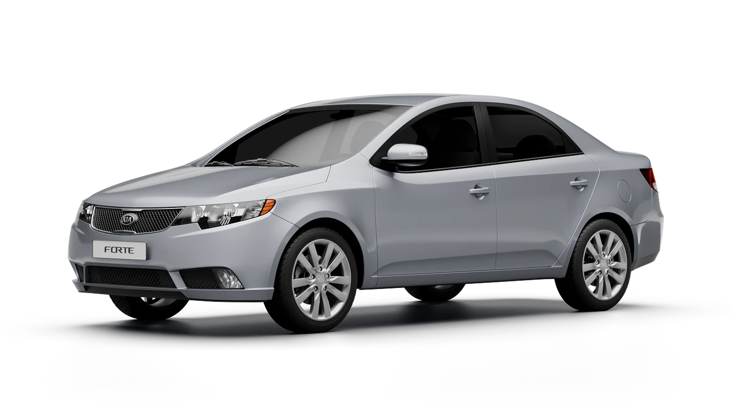 Side view image of the 2009 Kia Forte LPi Hybrid
