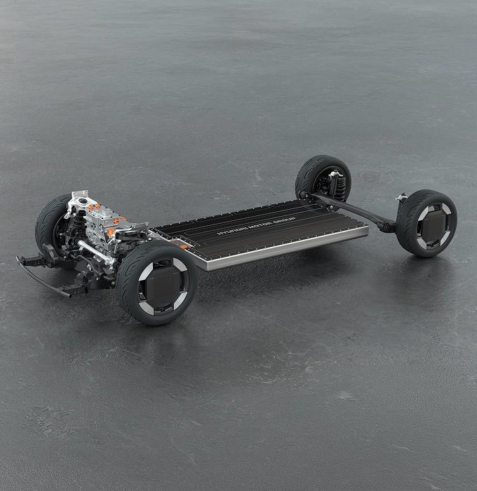 Image of the Kia PBV dedicated E-GMP.S platform