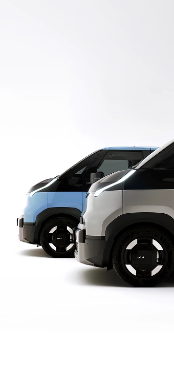 Side view image of Kia PV5 Passenger and PV5 Cargo