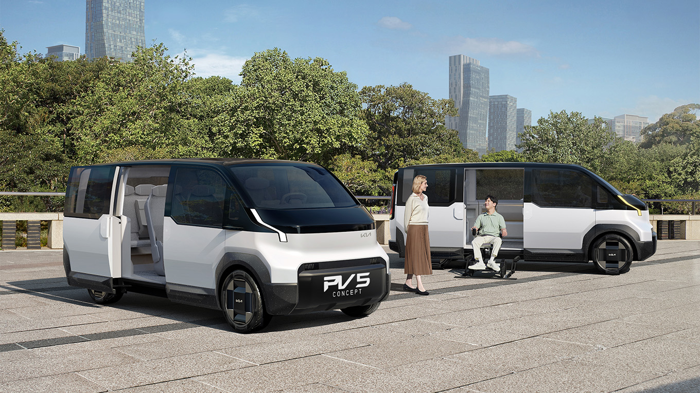 New Innovations: KIA game-changing modular electric vans