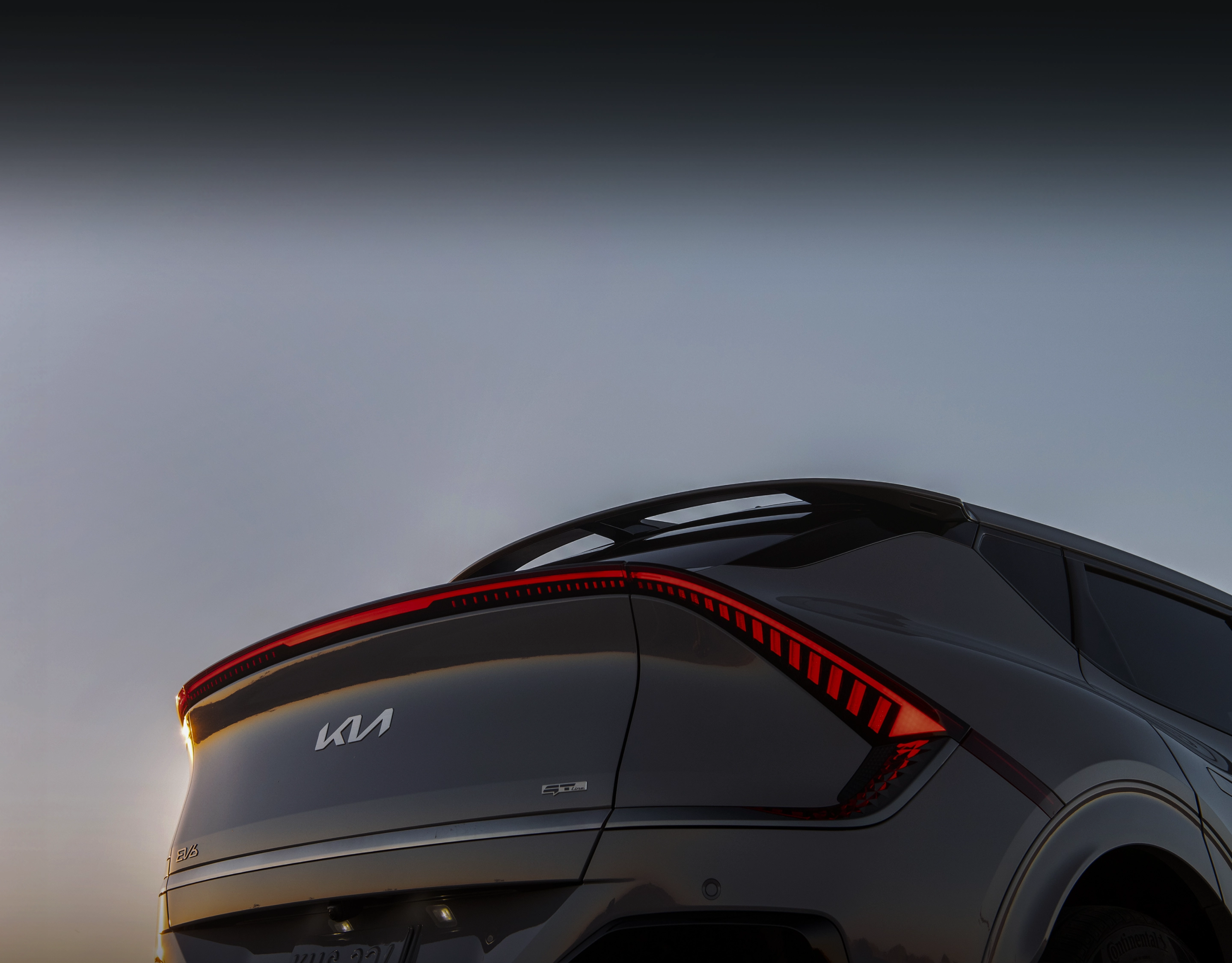 기아 EV9 차량 리어 램프 디테일 이미지